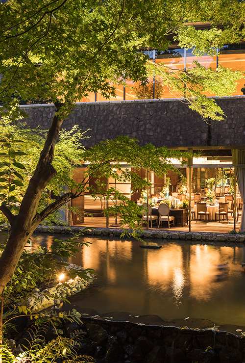 シェラトン都ホテル東京 ウエディングの披露宴会場マグノリア風景